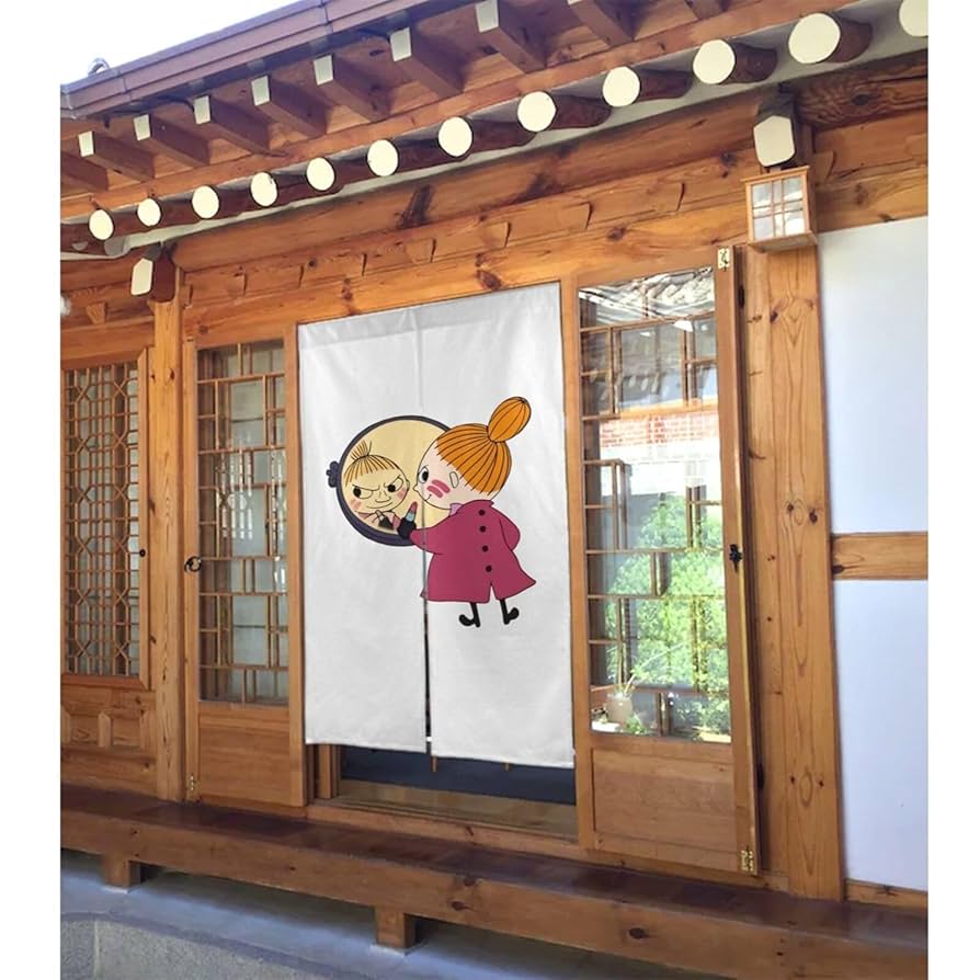 little　のれん Amazon｜ムーミン リトルミイ ミー のれん カーテン ドア