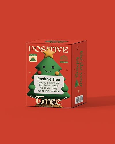 Miniatura 8 de iStatue Figuras coleccionables positivas de decoración de temporada (árbol verde)