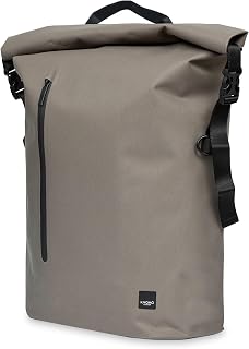 Cromwell 15 inch Waterproof Laptop Rolltop Backpack, Water Resistant Travel Rucksack, Casual Daypack for Outdoors