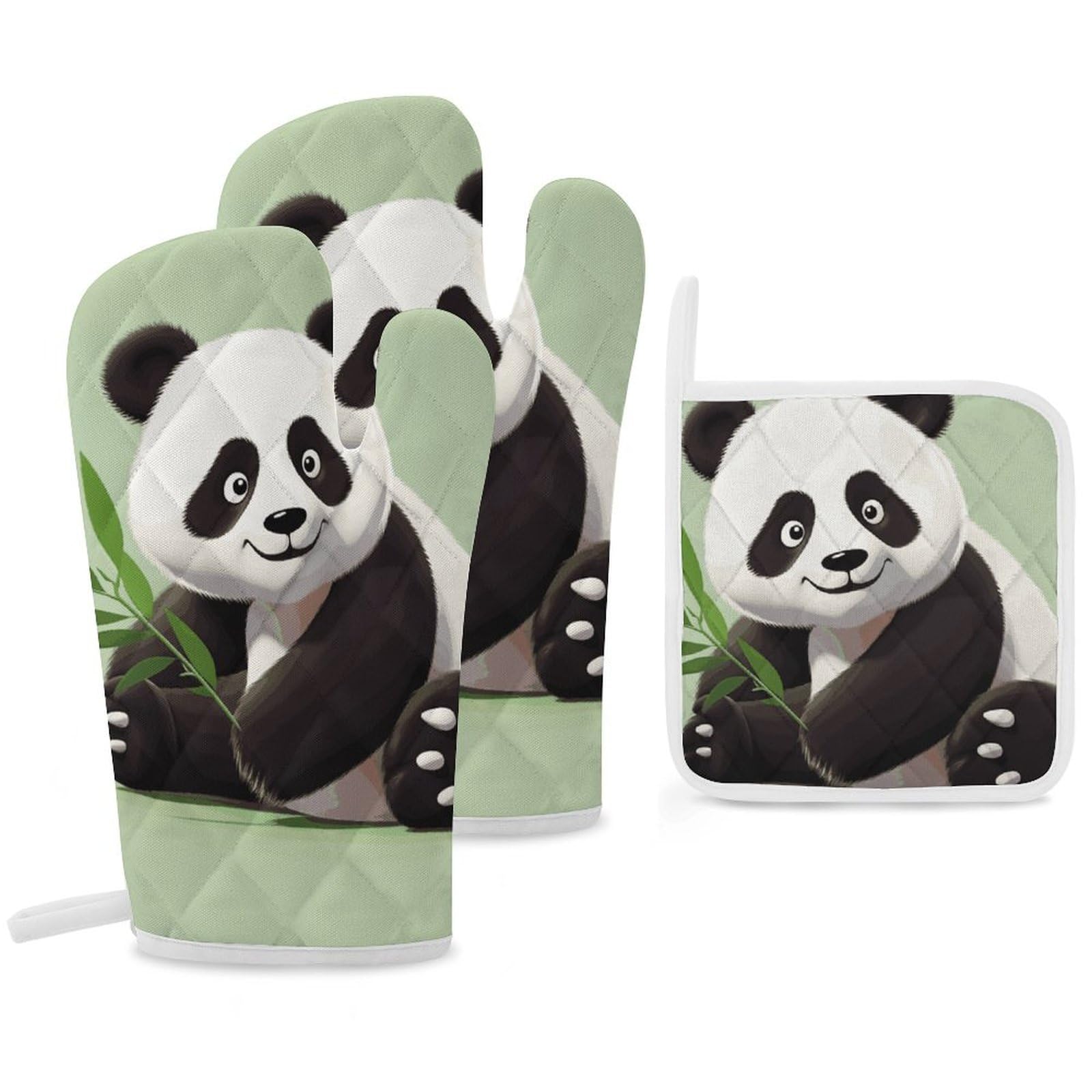 Maniques panda pour cuisiner en famille et réussir toutes vos pâtisseries au four