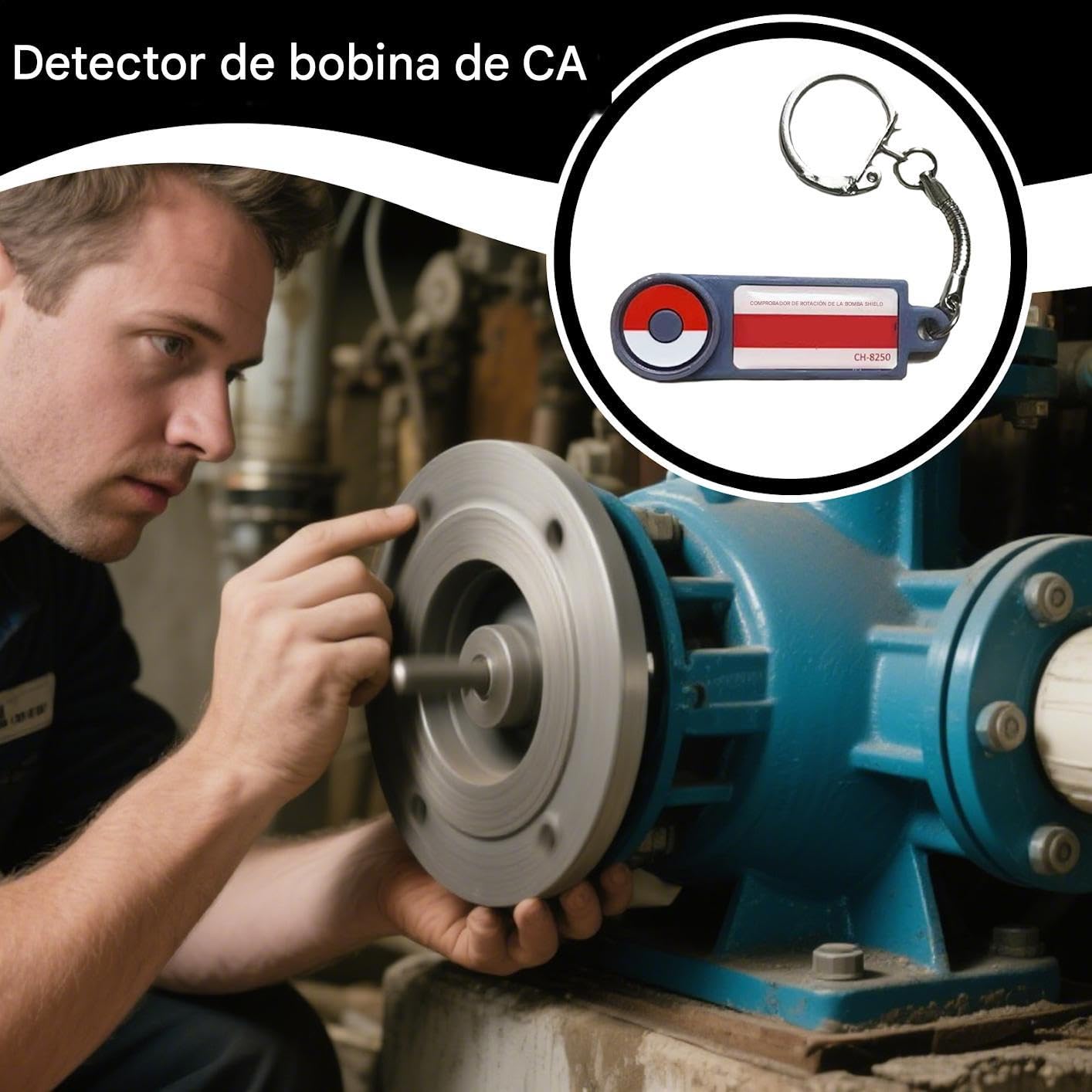 Probador de Solenoides de Circulación - Detector De Fugas De Refrigerante AC | Herramienta de Detección para Diagnóstico de Electrodomésticos y Reparación Automotriz