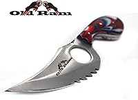 Vista 6 de Collection - Cuchillo de hoja fija multicolor resistente y afilado con funda