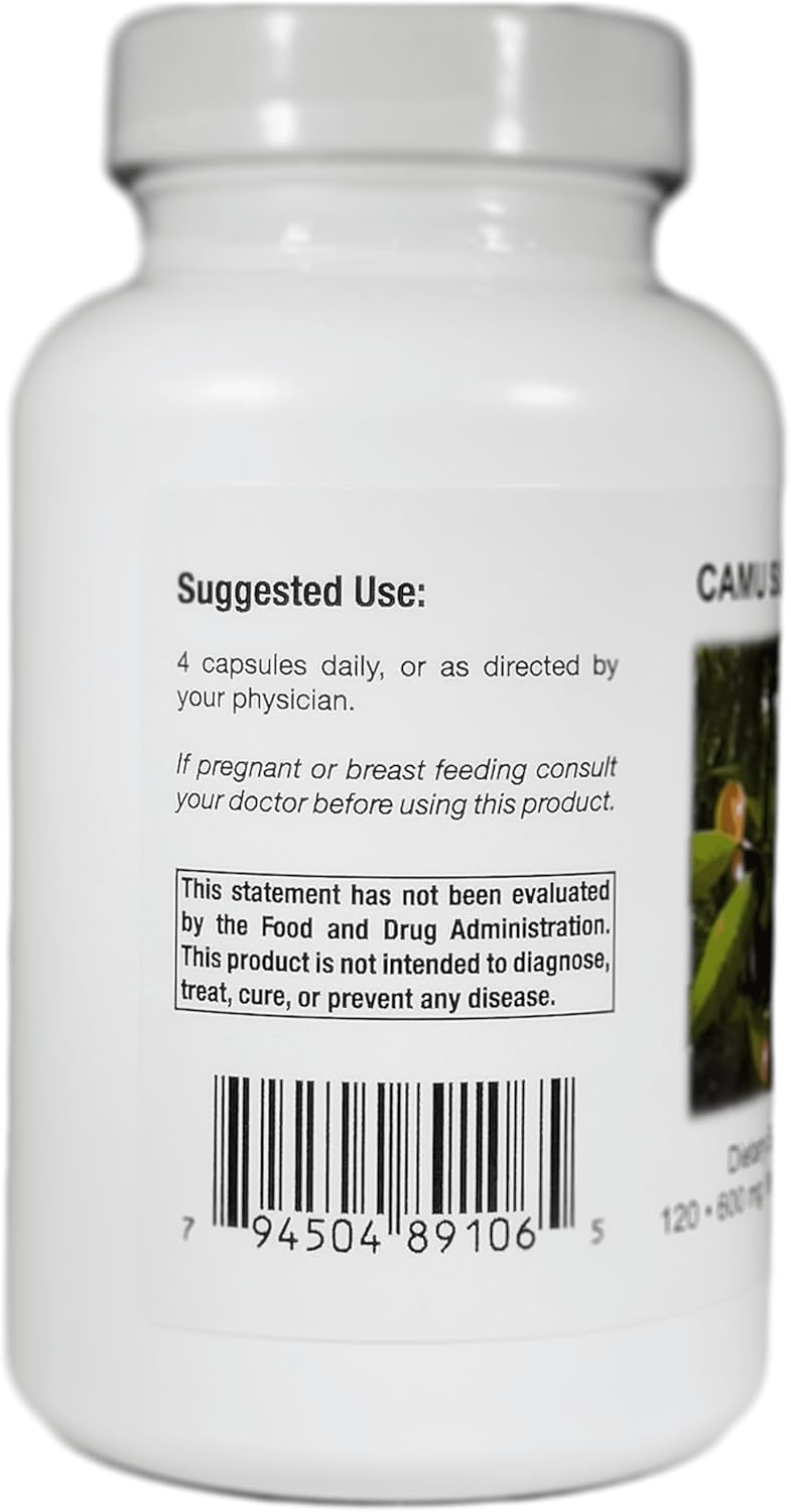 Supreme Nutrition Camu Supreme, 120 Pure Camu Camu Fruit Vegetarian Capsules - Image 3