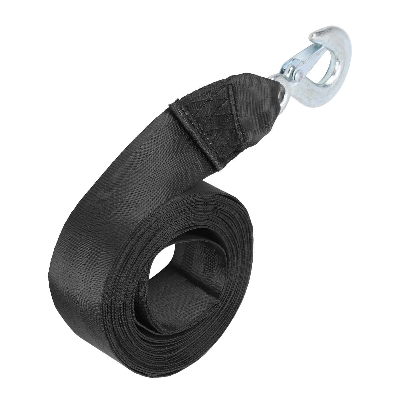 Sangle de Treuil de Bateau, Accessoires de Bateau Sangle de Treuil de Remorque de Bateau en Polyester 6M à Haute Résistance pour la Marine