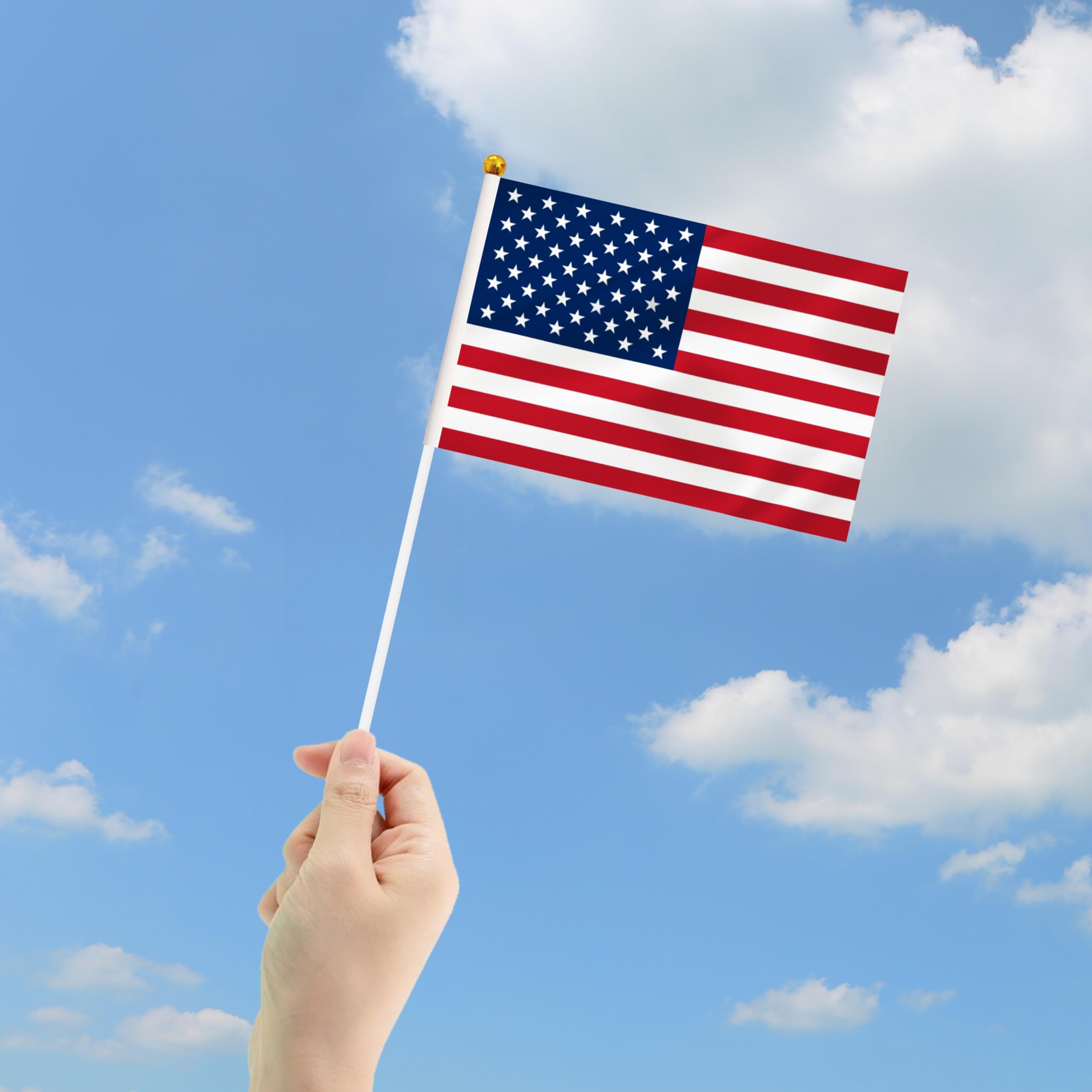 20 Stück USA Mini-Fähnchen – Perfekt Für Paraden, Parties & Patriotische Deko