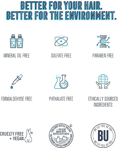 Miniatura 4 de BOLD UNIQ BoldPlex 4 Bond Strengthening Protein Shampoo para cabello seco dañado, fórmula hidratante para tipos de cabello rizado, seco, teñido,