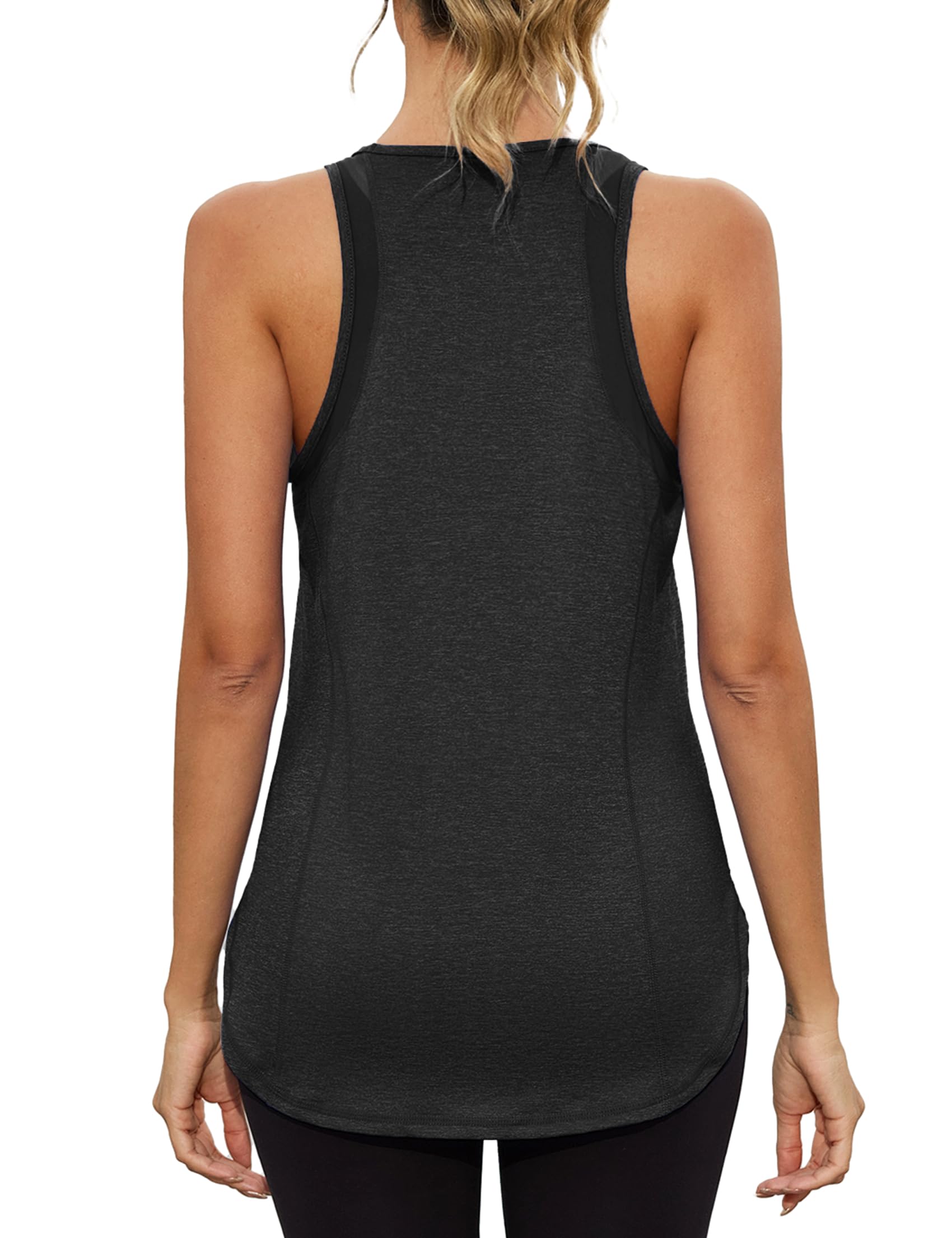 Gyabnw Camiseta Tirantes Mujer Deportiva Sin Mangas Ligera y Transpirable Tops Camisetas Atléticas Mujer Cómoda para Entrenamiento y Ejercicio