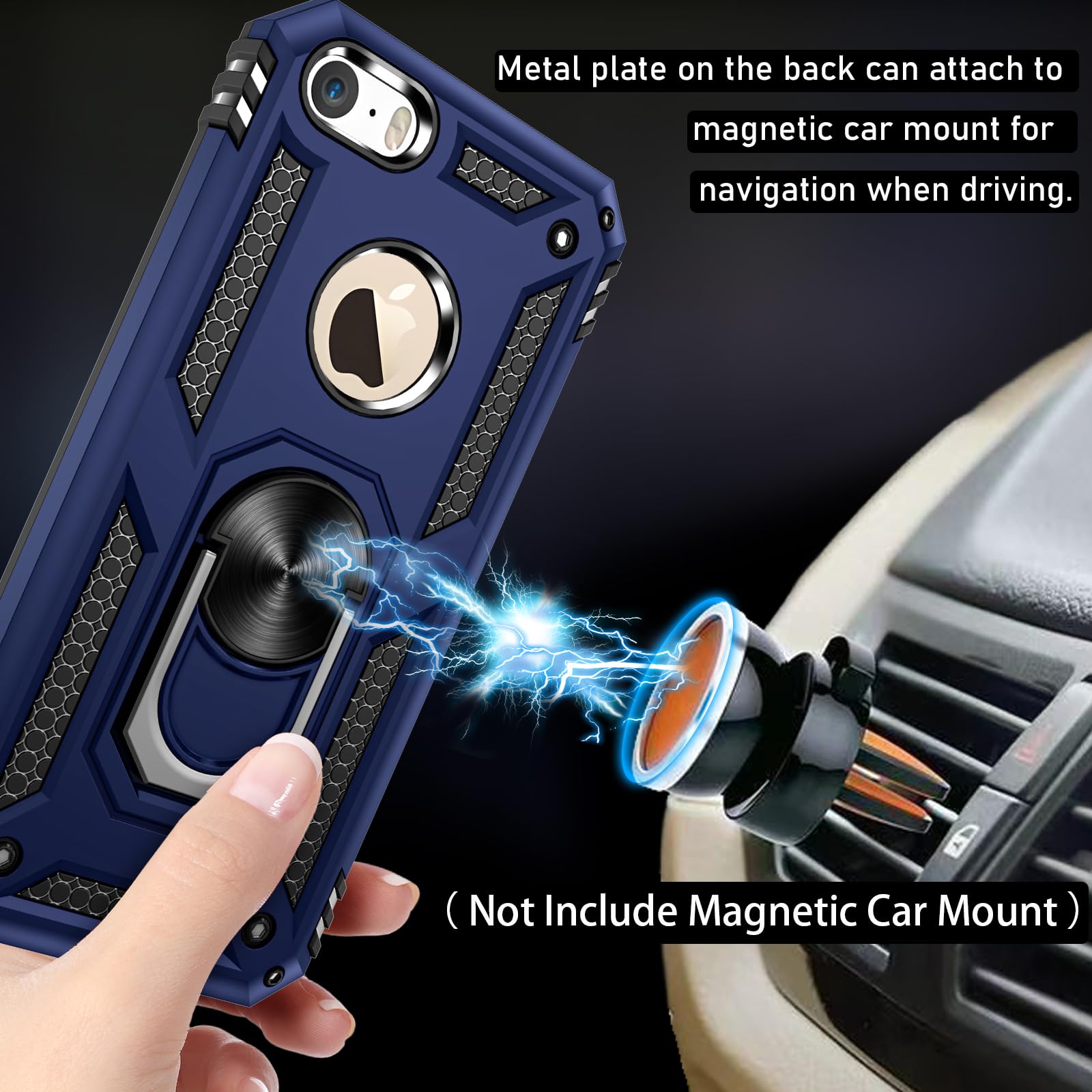 Amazon.com: for iPhone SE Case(1st gen - 2016), Case for iPhone 5S