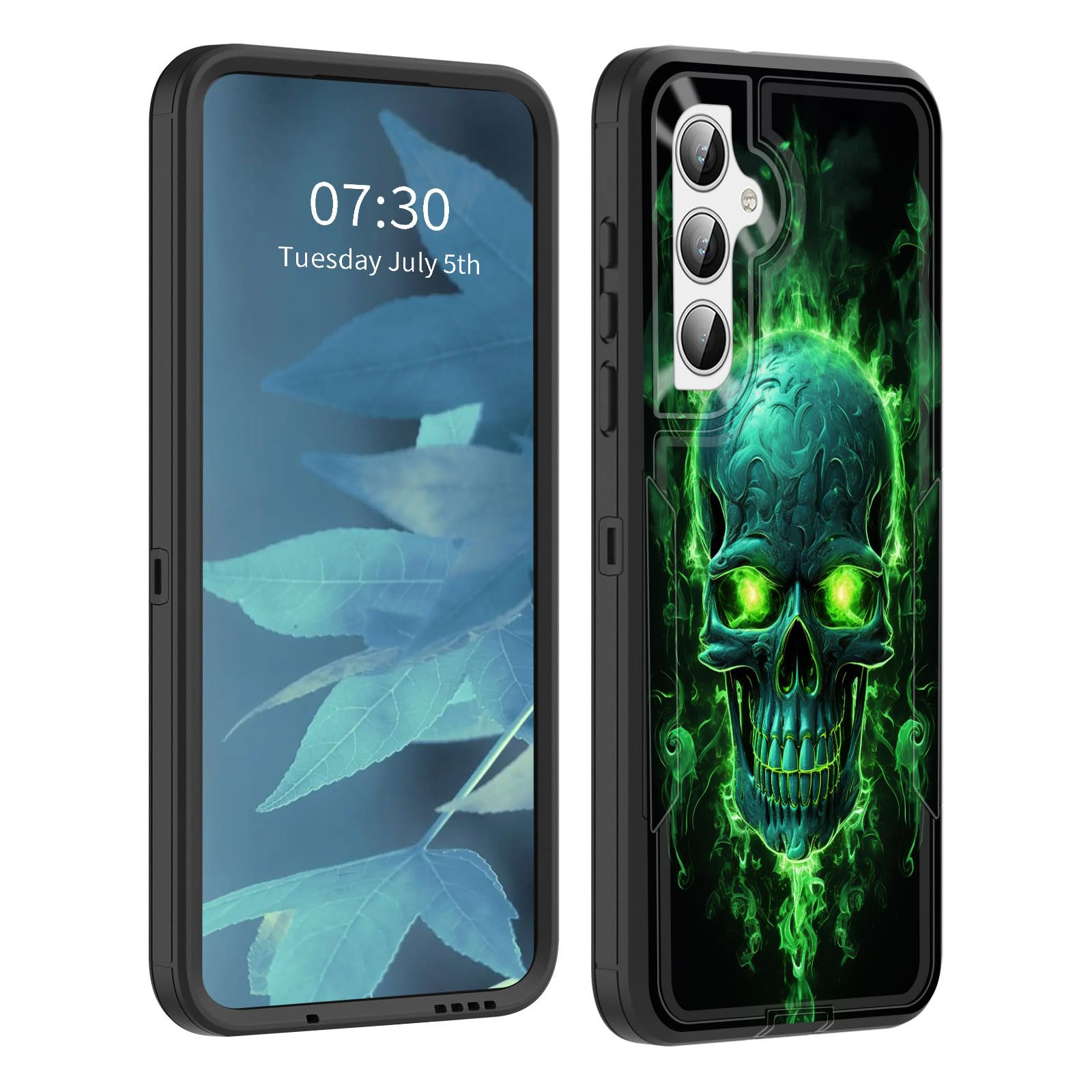 BFUKVOU for Galaxy S23 FE 5G Case, Dust-Proof Port Cover, Full Body Silicone Rubber Covered, Non-Slip Drop-Proof Phone Case for Samsung Galaxy S23 FE