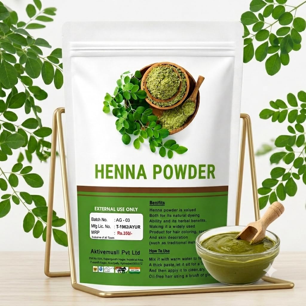 Henna Powder Paste for Hair | Herbal Hair Colour & Conditioning Paste-picture-25