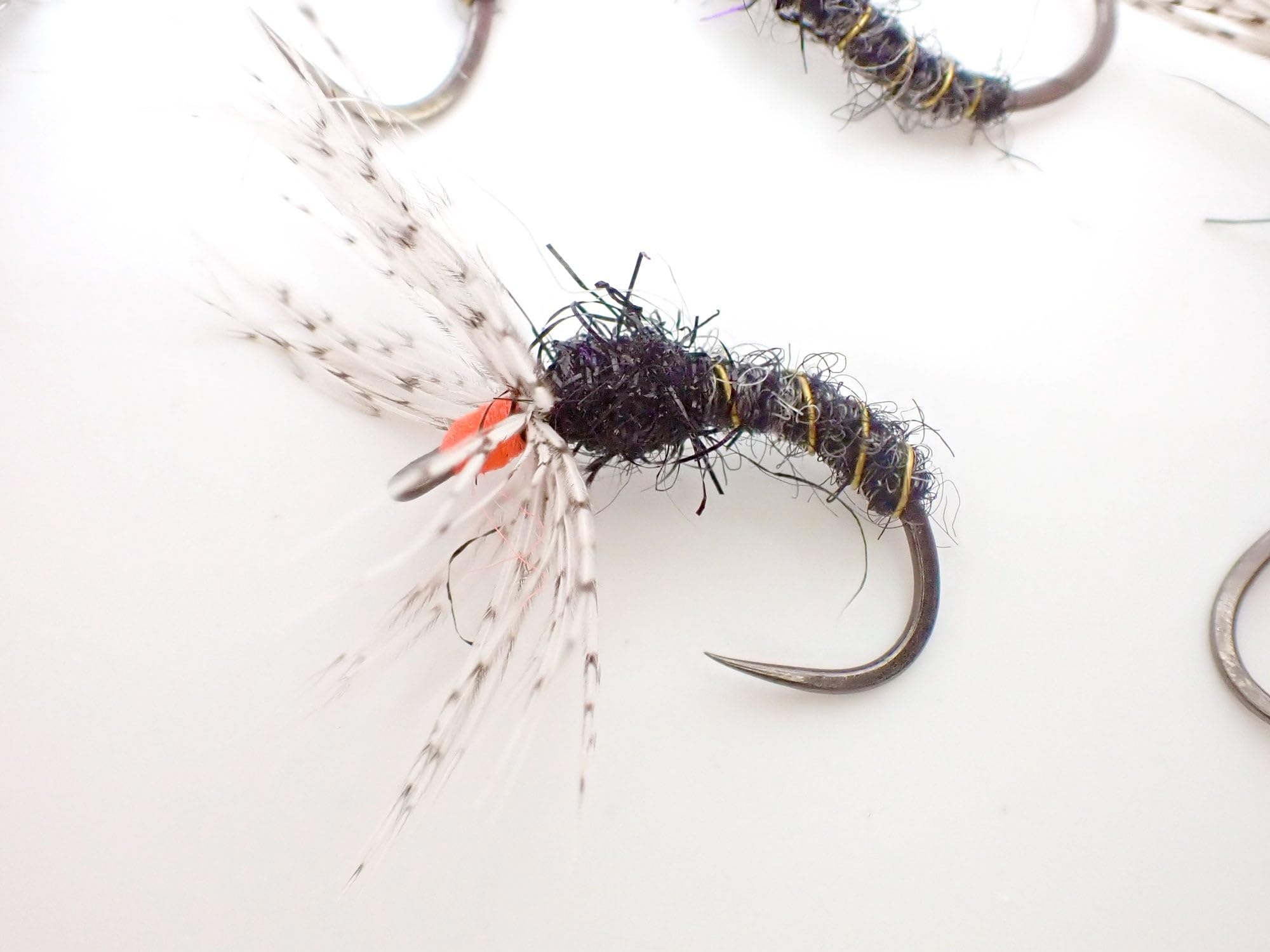 Oxford Wool Kebari Sakasa Tenkara Flies (12 Pack)