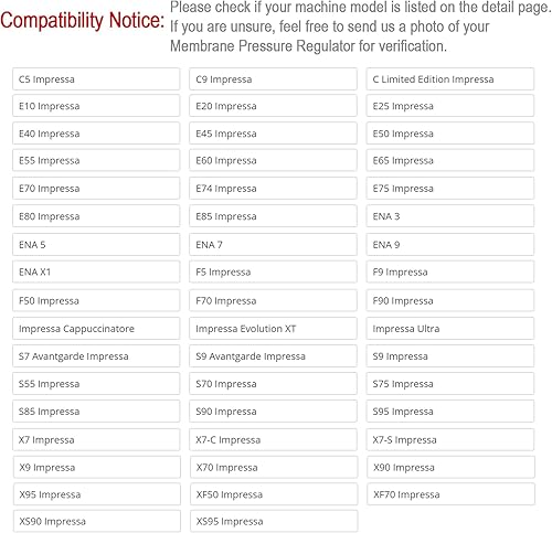 Vista 3 de Regulador de presión de membrana de la bomba para Jura/AEG/Siemens/Krups 59504, 71768 Fix Jura FILL SYSTEM ERROR
