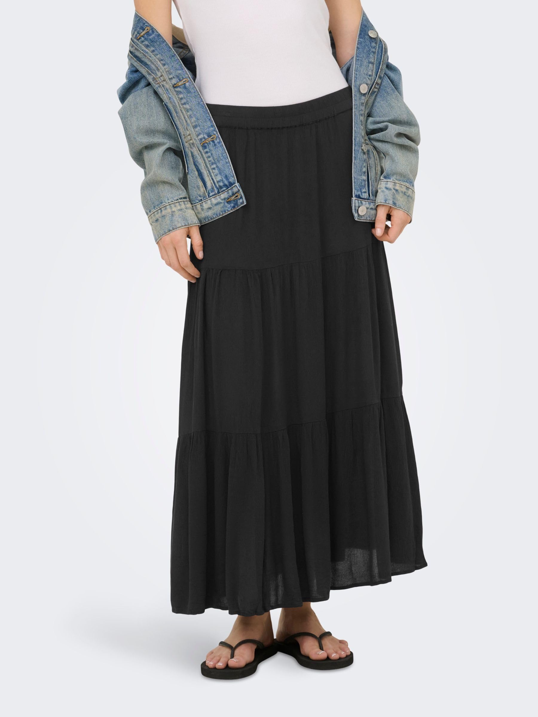 ONLY Female Rock ONLMIKKA Langer Rock | Skirt