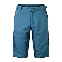 Endura Hummvee Pantaloncini Ampi con Fodera per Uomo, Blu Acciaio