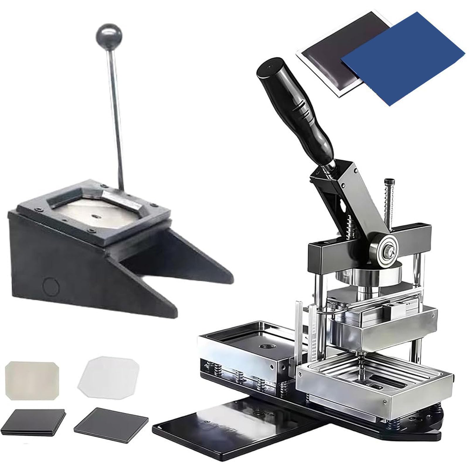 Macchina Per Magneti Fotografici, Fai Da Te Per La Creazione Di Magneti Da Frigo Con Pressa, Taglierina Per Carta, 100 Set Di Materiali Di Consumo, Possibilità Di Realizzare Magneti Rettangolari