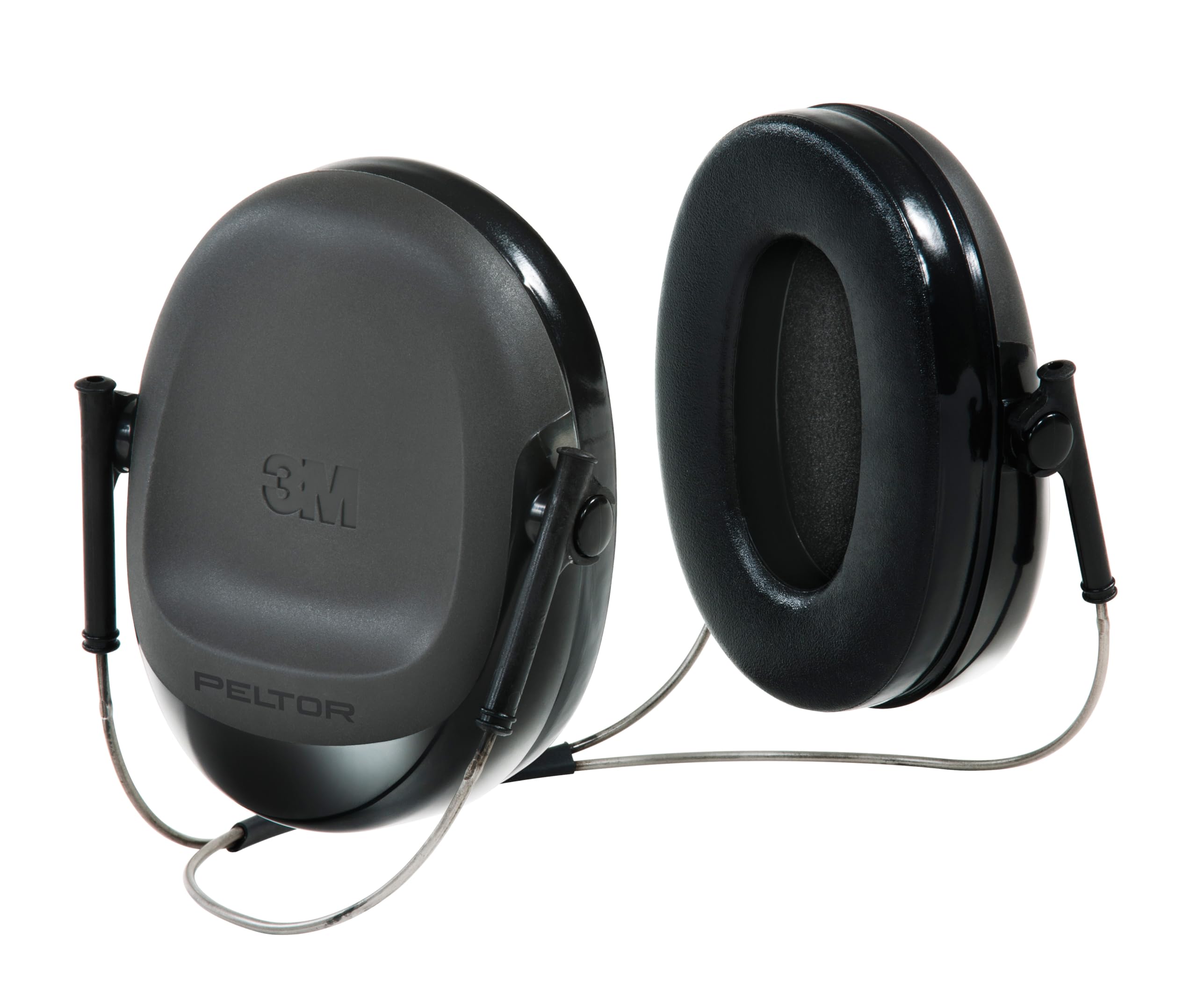 3M PELTOR Welding Earmuffs, 24 dB, Black, Neckband, H505B-596-SV 7000103787