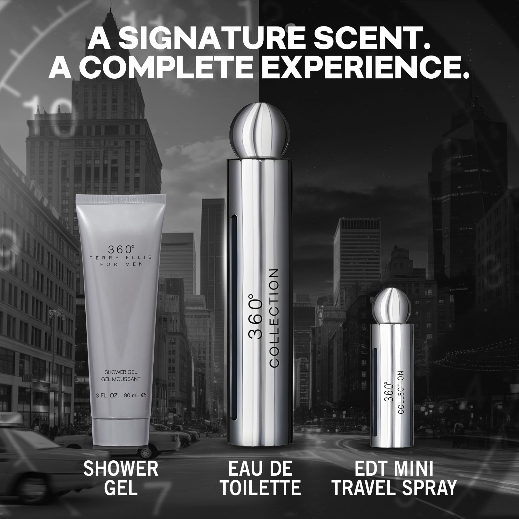 Amazon.com : Perry Ellis 360° Collection for Men Gift Set - 3.4 fl