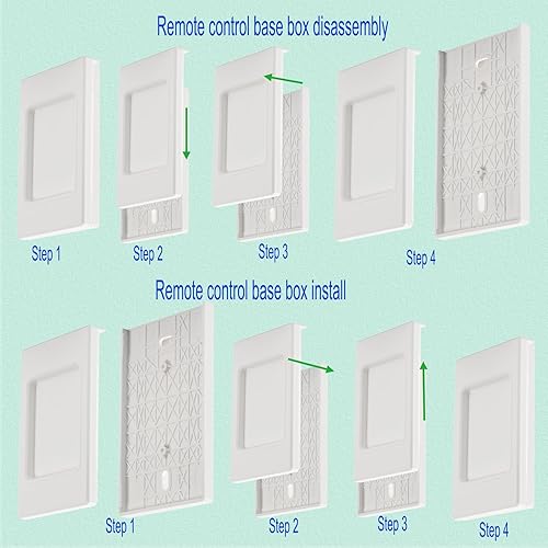 Miniatura 5 de Enchufe de salida de control remoto de 1250 W10 A para electrodomésticos, interruptor de salida remoto para lucesventiladoresluces de