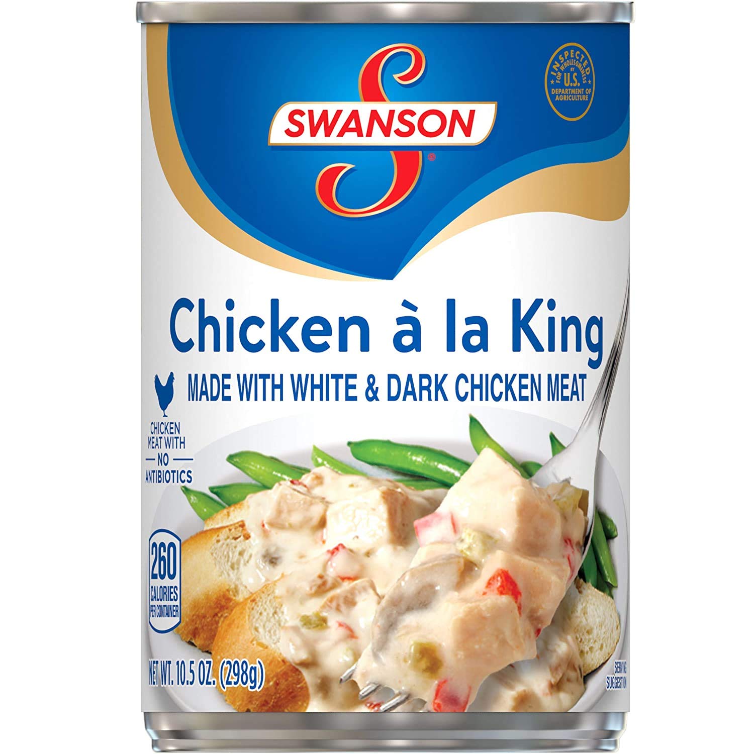 Swanson Chicken a la King, 10.5 oz (298 g) (Pack of 4)