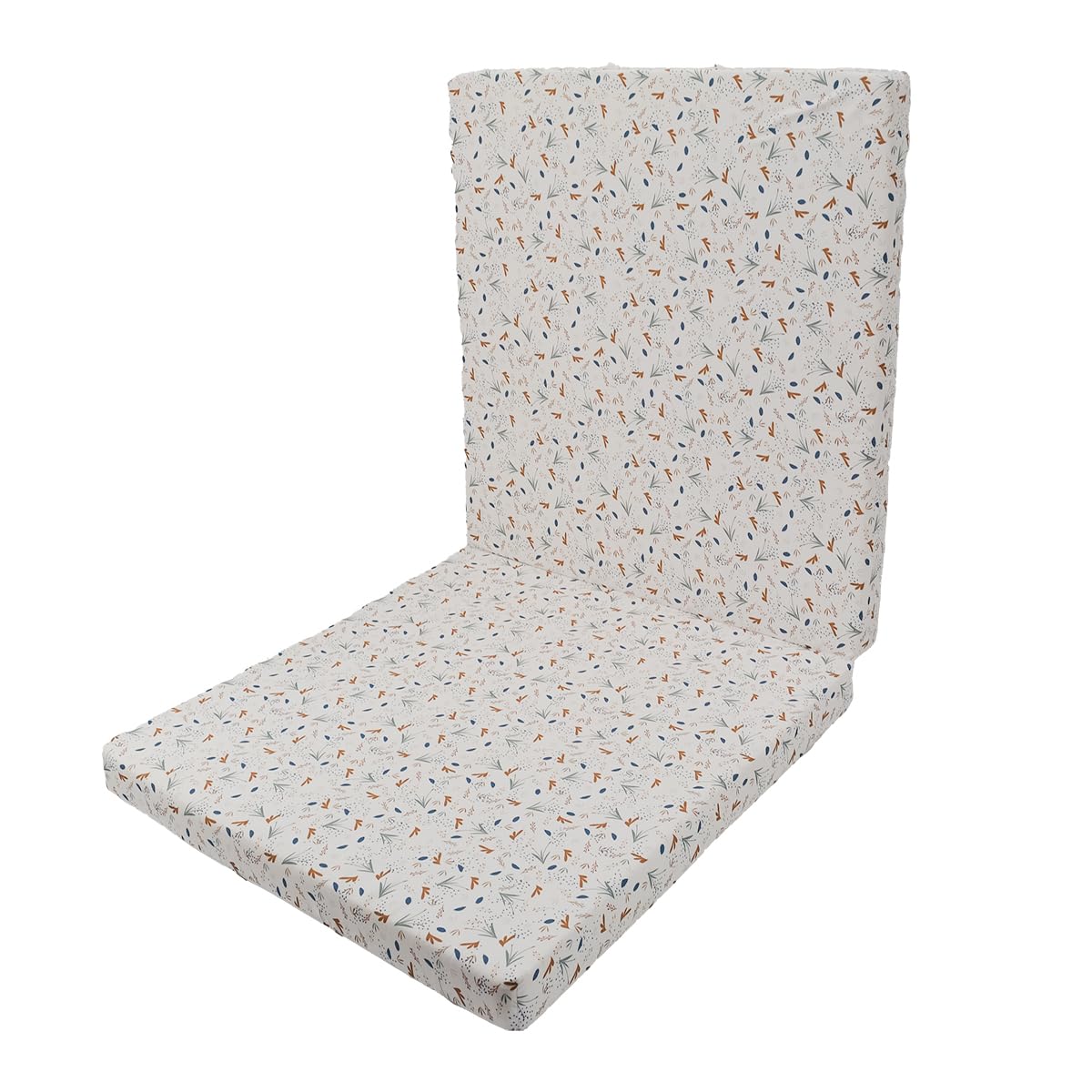 Domiva – Colchón Plegable de 2 Solapas de 60 x 120 cm, 5 cm al Hilo del Agua