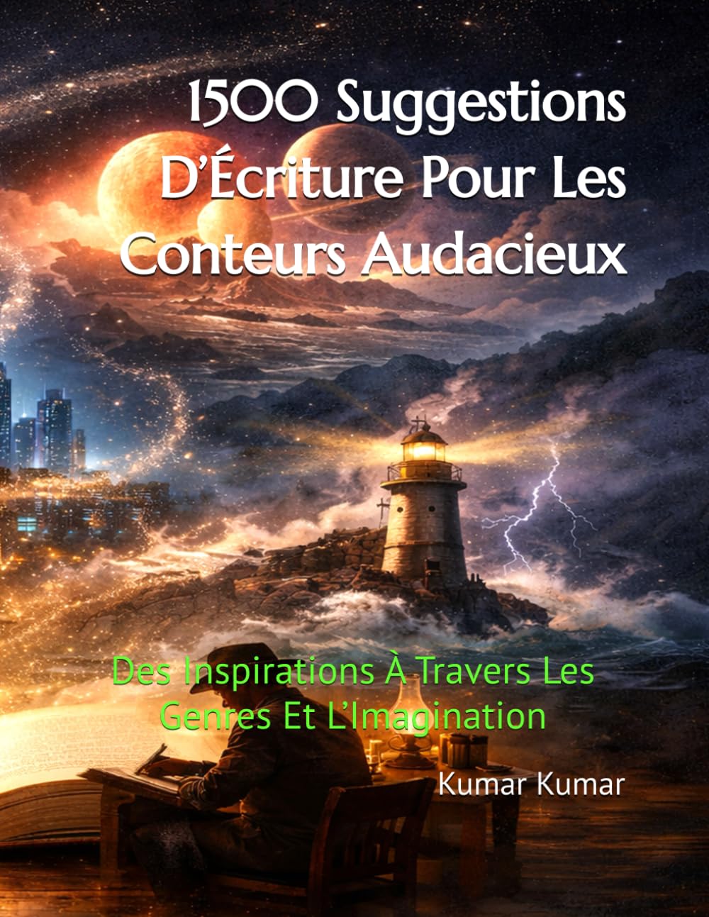 1500 Suggestions D’Écriture Pour Les Conteurs Audacieux: Des Inspirations À Travers Les Genres Et L’Imagination