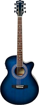 Amazon | Sepia Crue セピアクルー エレアコギター EAW-01/BLS ブルー