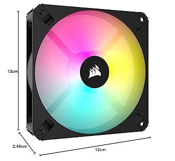 【ほぼ未使用】Corsair RS120 ファン 6個セット Amazon | CORSAIR RS120 ARGB PWM 120mm PCケースファン