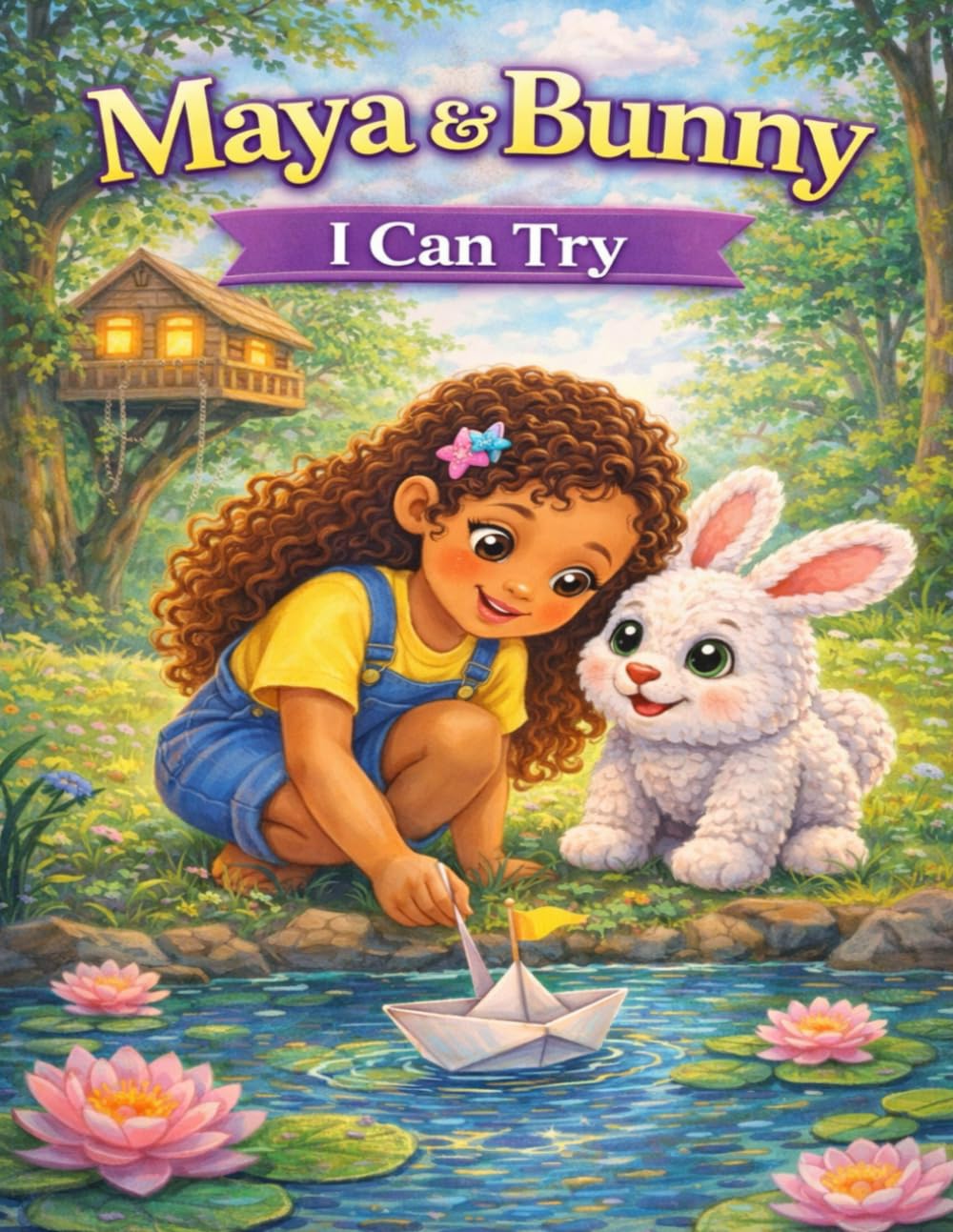 Maya & Bunny: I Can Try: A gentle story about effort, courage, and trying even when things feel hard: 5 (Maya & Bunny Adventures)