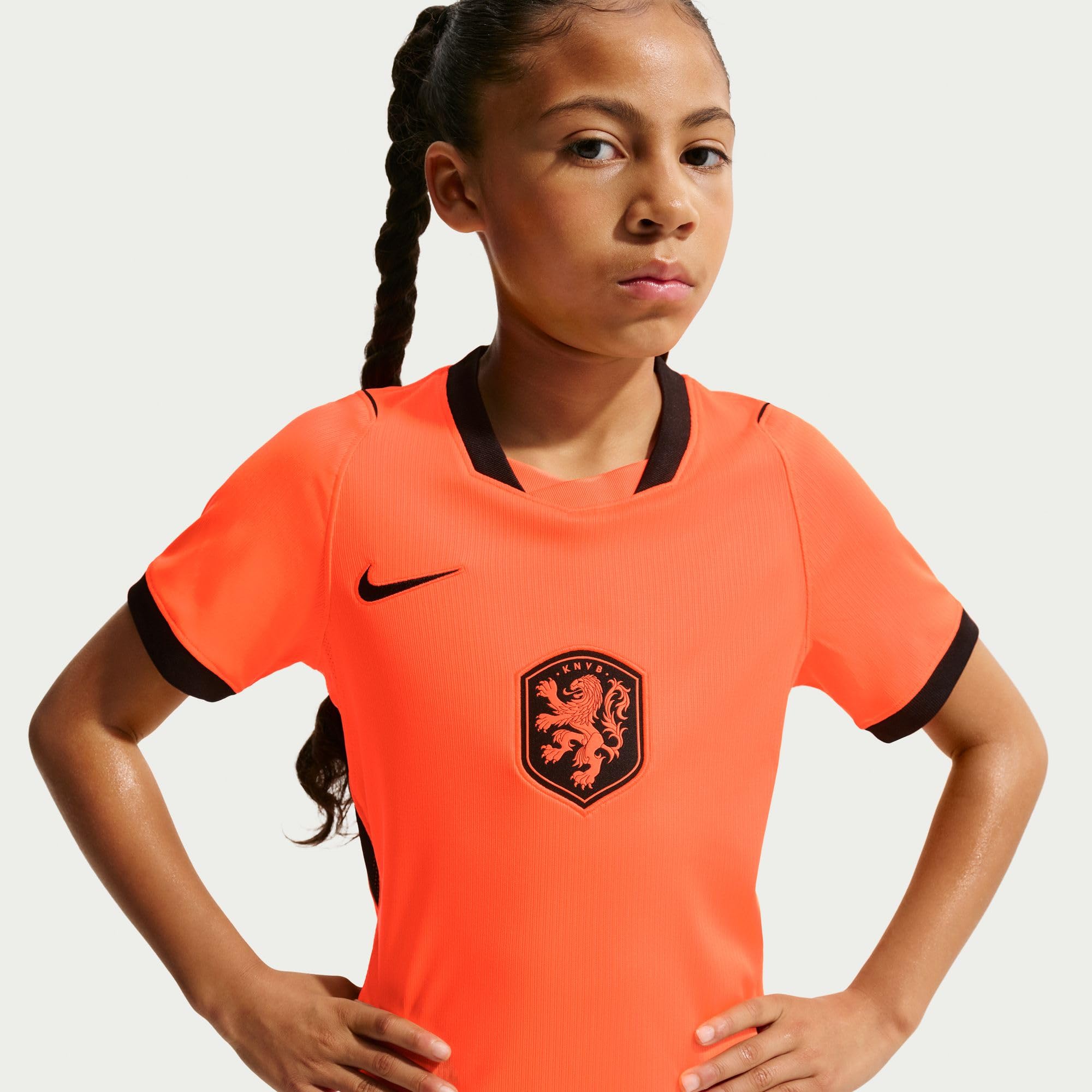 Nike Unisex Kinder Netherlands National Team Dri-fit Stadium Home T-Shirt (1er Pack)