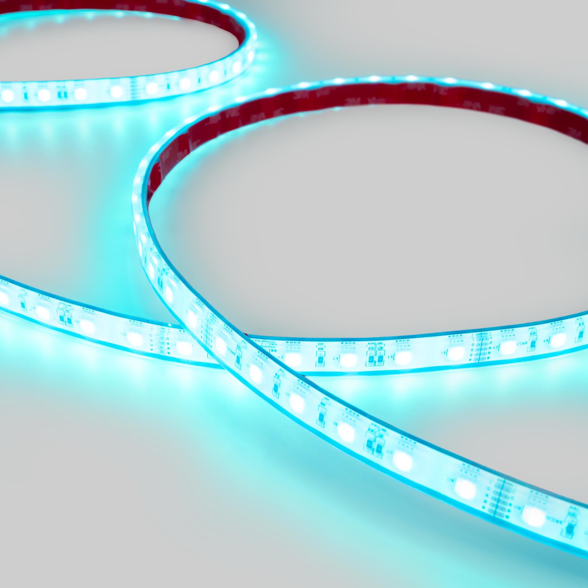 LED-Streifen, 24 V DC, wasserdicht, RGBW, 14,4 W/m, 12 mm, IP68-10 Meter, 60 l/m