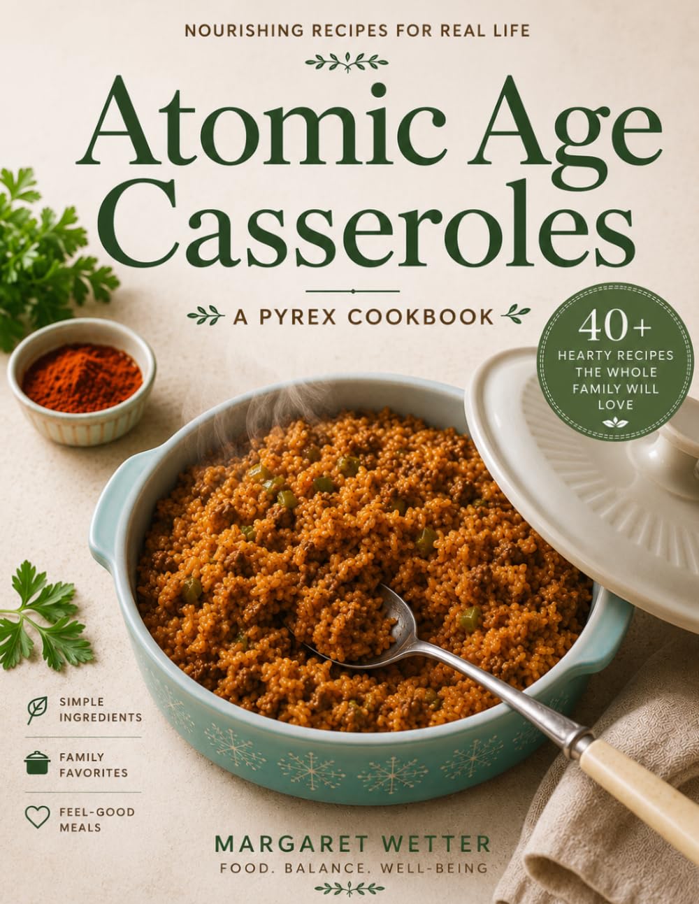 Atomic Age Casseroles: A PYREX COOKBOOK (Pyex Cookbook Series)
