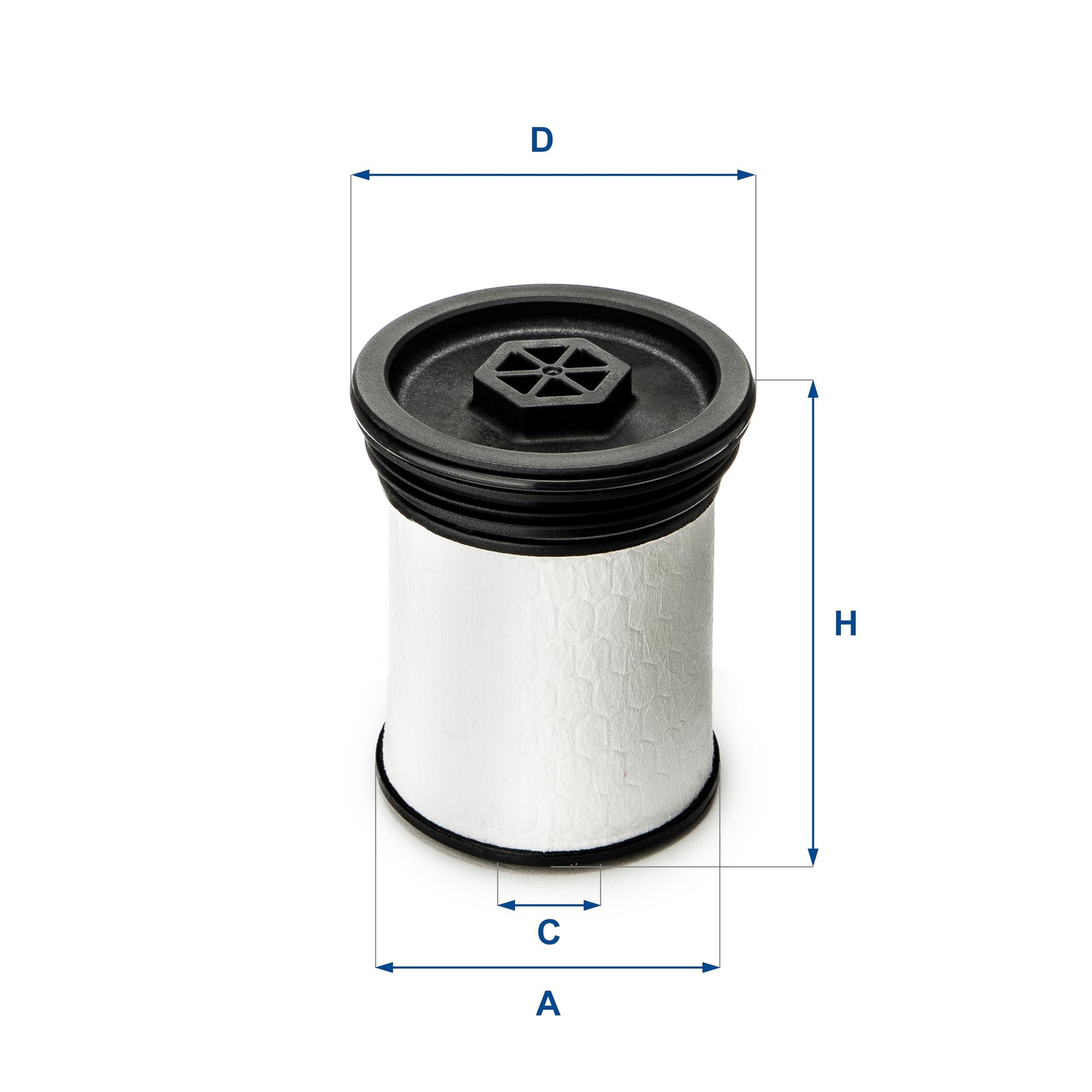 UFI Filters, Filtro Gasolio 26.019.01, Filtro Gasolio per Ricambio, Adatto a Auto, Applicabile su Modelli Jeep Cherokee, Liberty, Wrangler, Lancia Thema