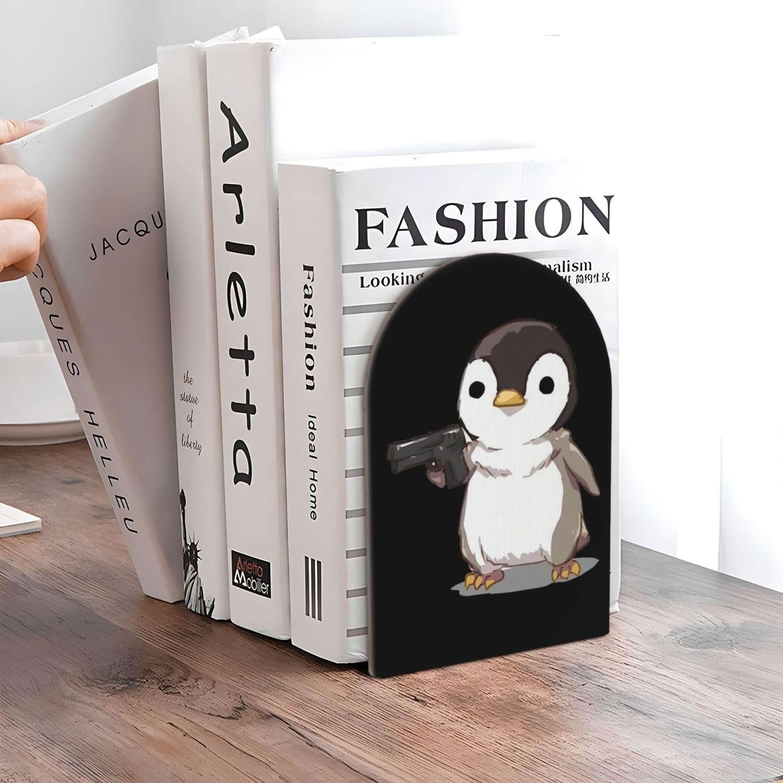 ペンギンブックスタンド