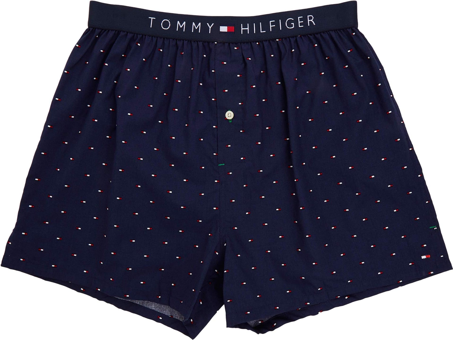 Men's Underwear Woven Boxers, Sailor Navy, Large