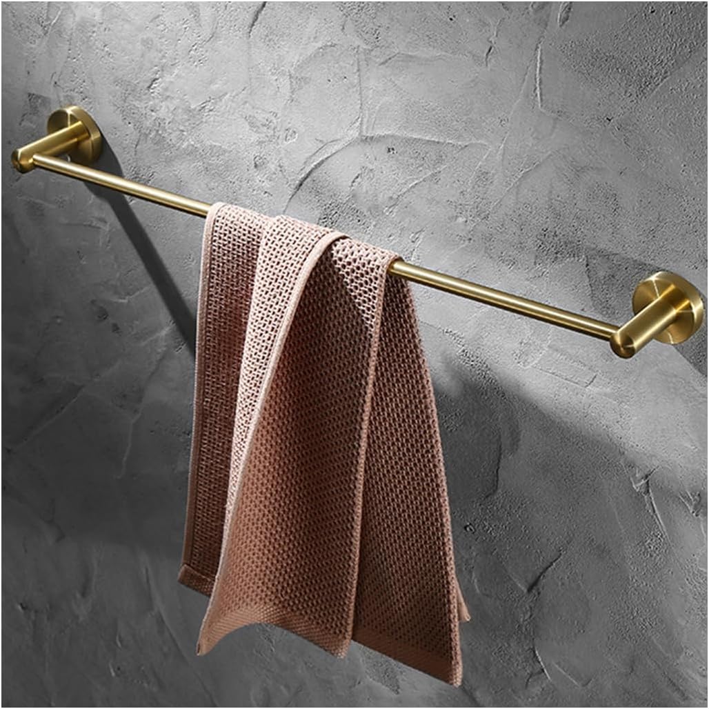 Folding Arm Swivel Towel Rack Bar Rails, 304 Stainless Steel Chrome for Bathroom Kitchen, Bath with Double Wall Mount Shelf Rustproof(16inch)