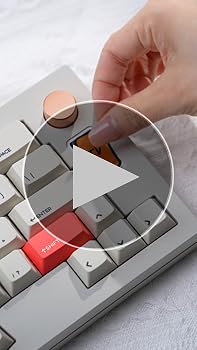 Amazon | MechLands CIDOO V68 Aliceレイアウトアルミニウムゲーミング