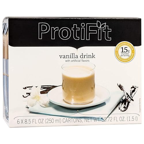 PROTIFIT - Paquete de 6 con alto contenido de proteínas, 0.51 onzas de proteína, bajo en calorías, bajo en grasa, bajo en carbohidratos, bajo en