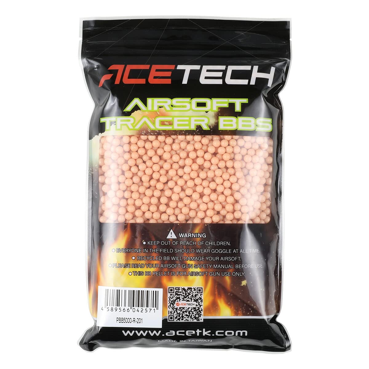 Amazon | ACETECH プラトレーサーBB弾 (レッド) 0.20g/1kg(5000