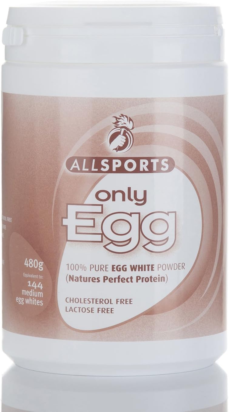 Only Egg 100 Pure Egg White Powder 480g(Equivalent of 144 Fresh Eggs