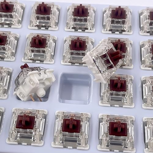 Miniatura 6 de kutethy Gateron G Brown Pro 2.0 Interruptores prelubricados de 3 pines RGB SMD táctiles para juegos teclado mecánico DIY Hotswap interruptores de