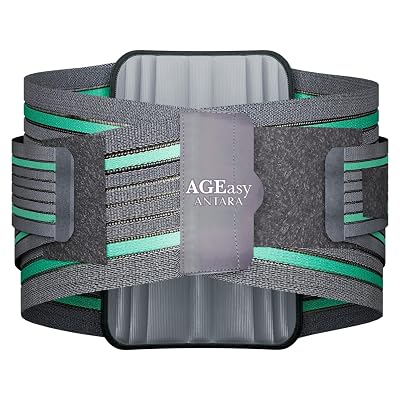 AGEasy (Max Group Comfort Contoured LS Waist Belt | Lumbar Support Belt for Back Pain Relief & Posture Correction | Back