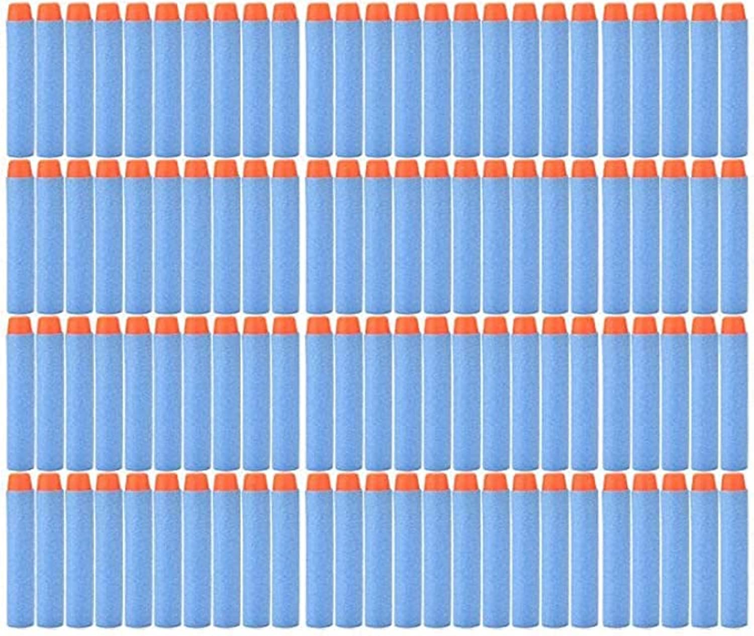 100pcs 7.2cm Refill Bullet Darts for Nerf N-strike Elite Series Blasters Kid Toy Gun By Mahmir