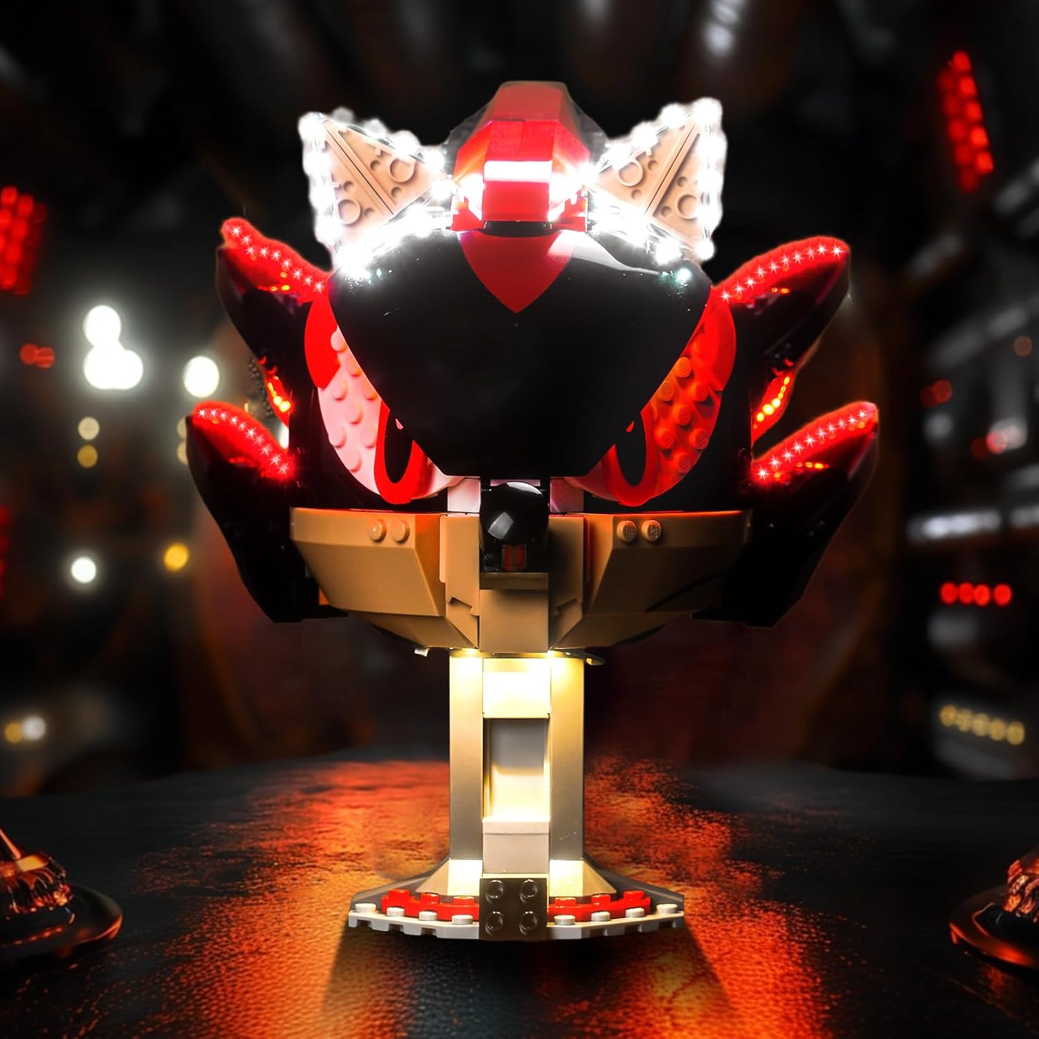 BrickBling LED Lighting Kit Only, Compatible with Lego Sonic The H' Edgehog: Shadow The H' Edgehog (NO Model), Lights Compatible with Lego 77000 Play Set (Classic Version Light)