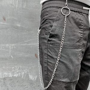 Amazon.com: 1 Pack 26 Inch Large Keyring Pants Chain Punk Hip Hop