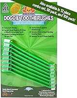Vista 1 de Bodhi Dog Cepillo de dientes de doble cabeza para perros y gatos, cerdas suaves para un cuidado dental suave de mascotas, limpieza de dientes