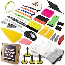 Gomake 10M Knife Less Vinyl Wrap Tools Kit Window Tint Tool Car Wrapping