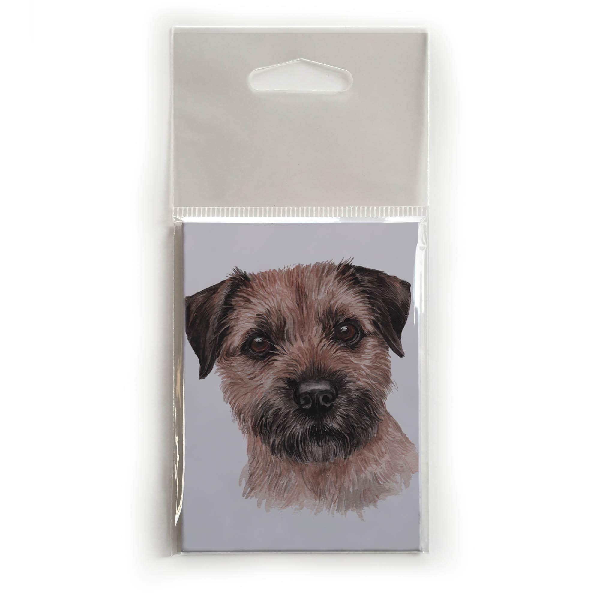 Christine Varley WD Border Terrier Fridge Magnet (FRM-167)