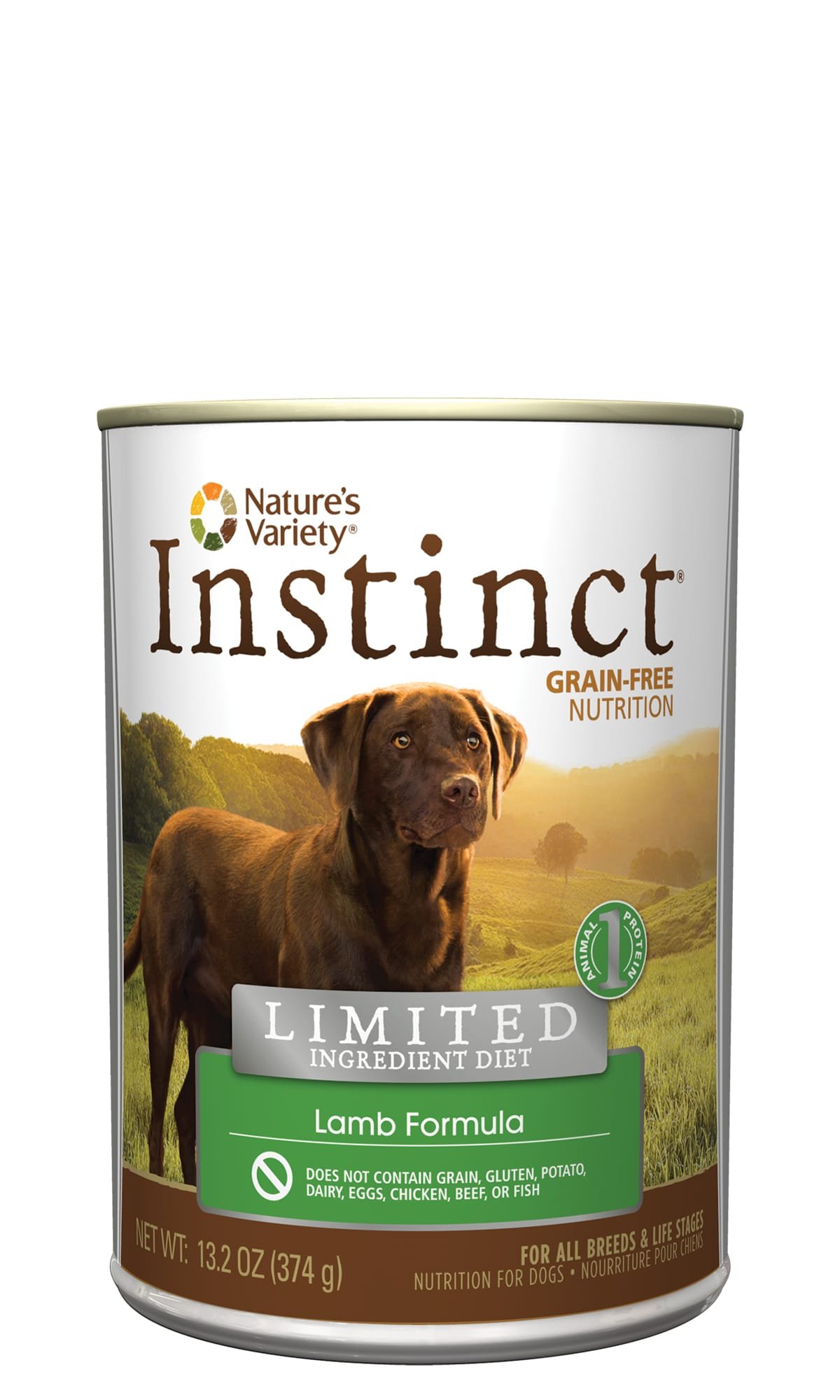 NV DOG LAMB INSTINCT 13.2OZ