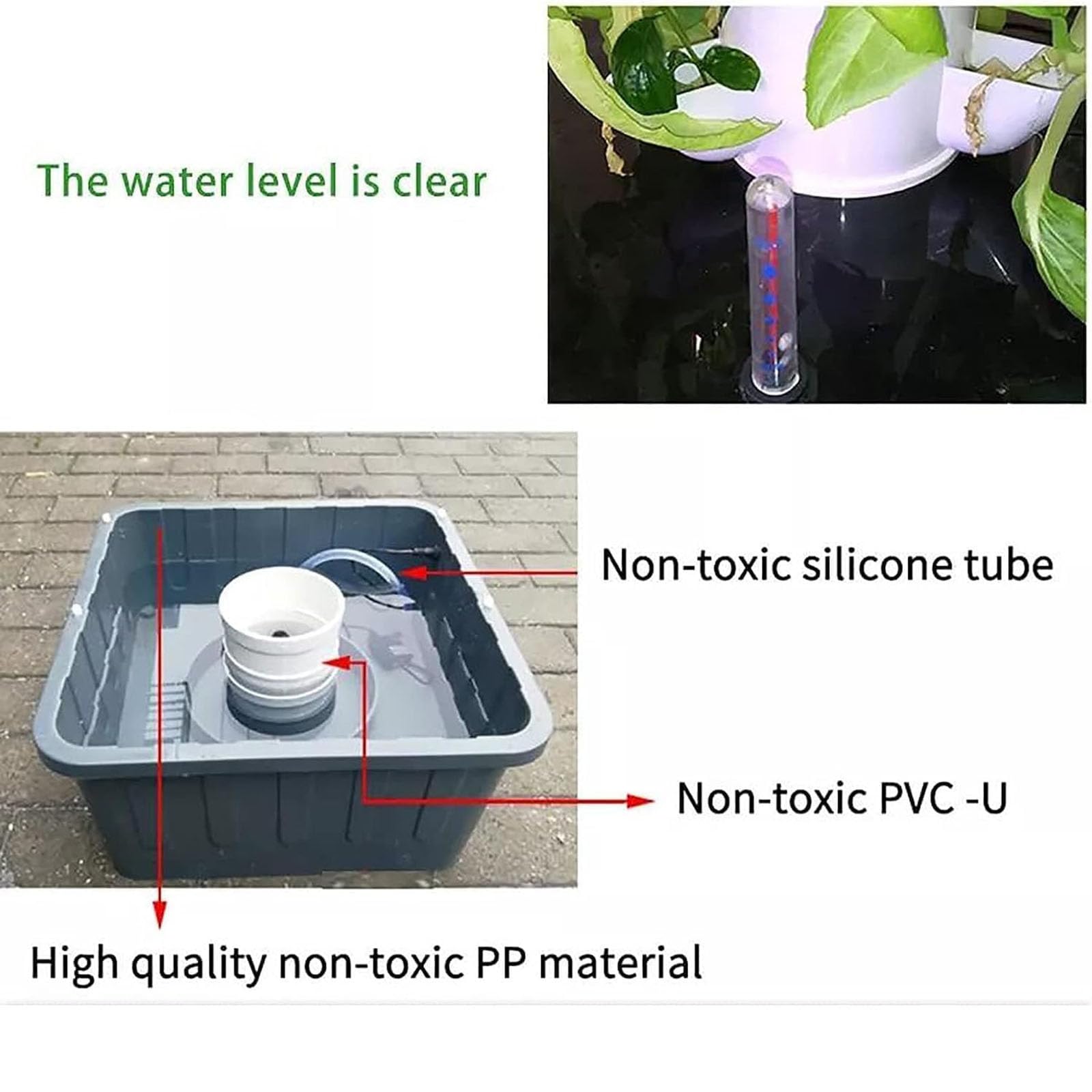 Sistema de cultivo hidropónico, torre hidropónica para hierbas, frutas y verduras, kit de cultivo aeropónico con bomba de hidratación, maceta de malla, temporizador para hierbas, frutas y verduras