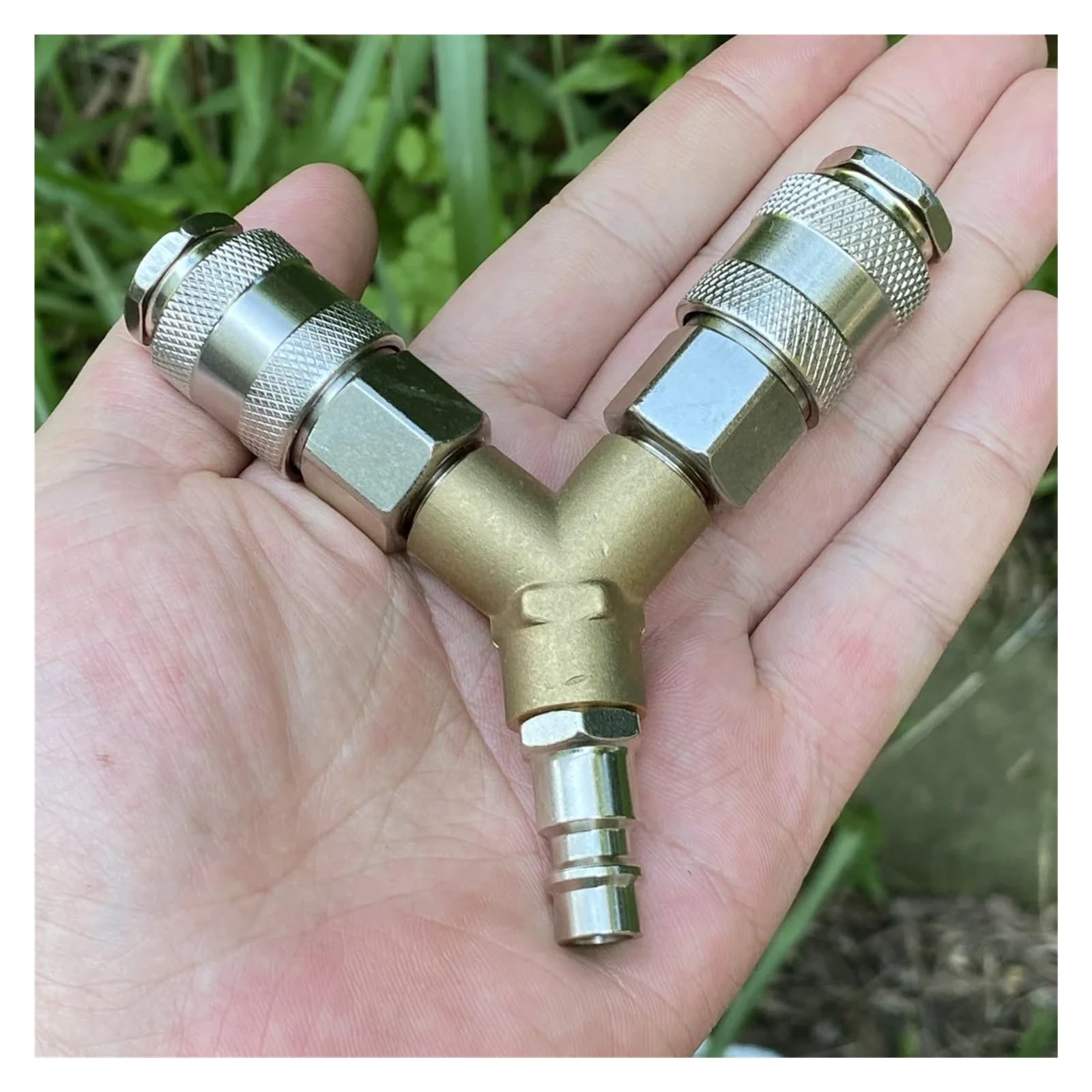 Coupleur de collecteur pneumatique standard, distributeur d'air comprimé 2-3 voies, assemblage rapide (3 voies)